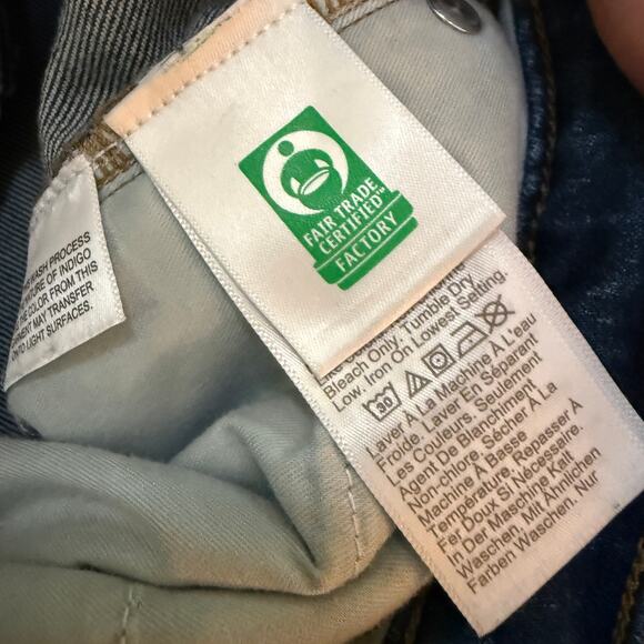 J Crew Jeans Womens 27 Petite Blue 96 Denim Trouser High Rise Wide Leg Y2K - Picture 6 of 11